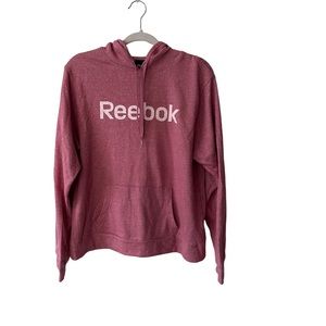 Adidas Hooded Pink Pullover Sweater. Size XL